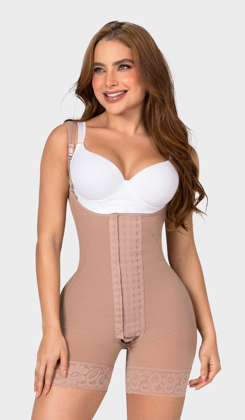 F-00463 - Faja corta con refuerzo abdominal
