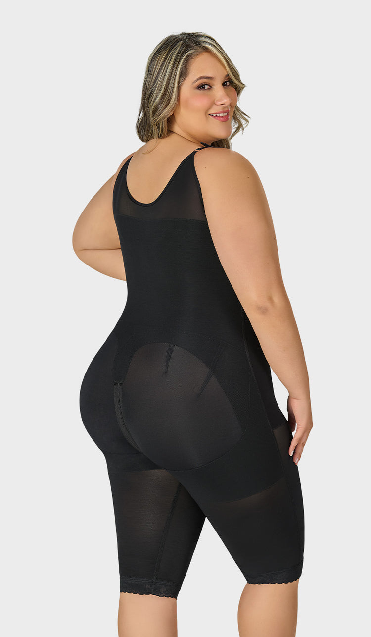 F-0078 - Faja larga con refuerzo abdominal