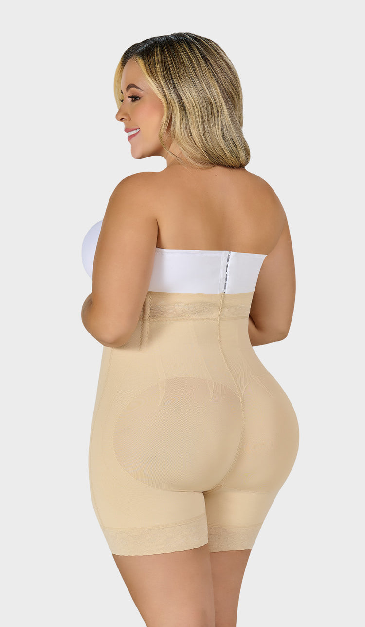 SXA-0327 - Short corto con talle extra alto