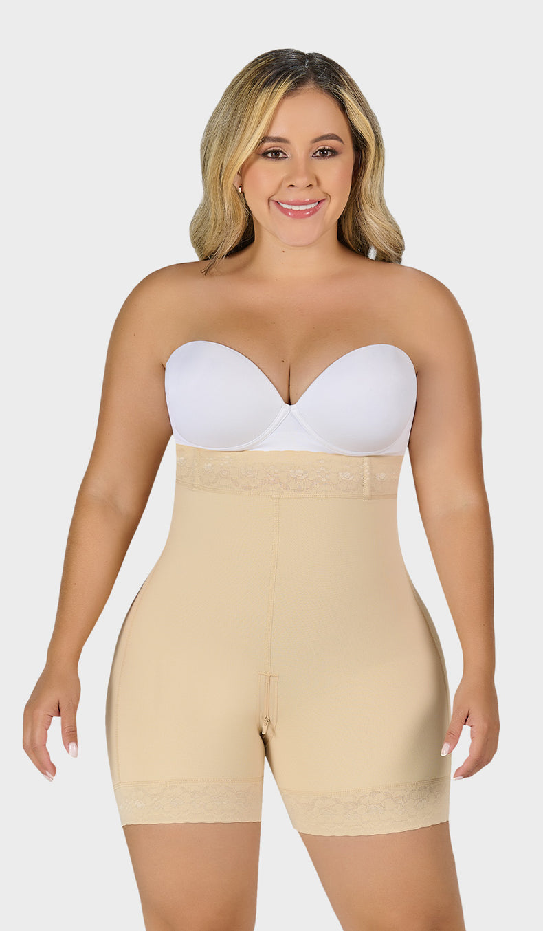 SXA-0327 - Short corto con talle extra alto