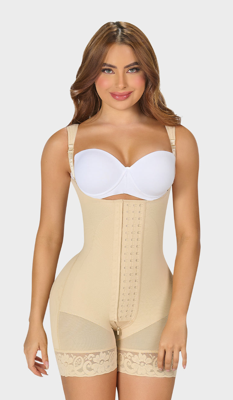 F-00463 - Faja corta con refuerzo abdominal
