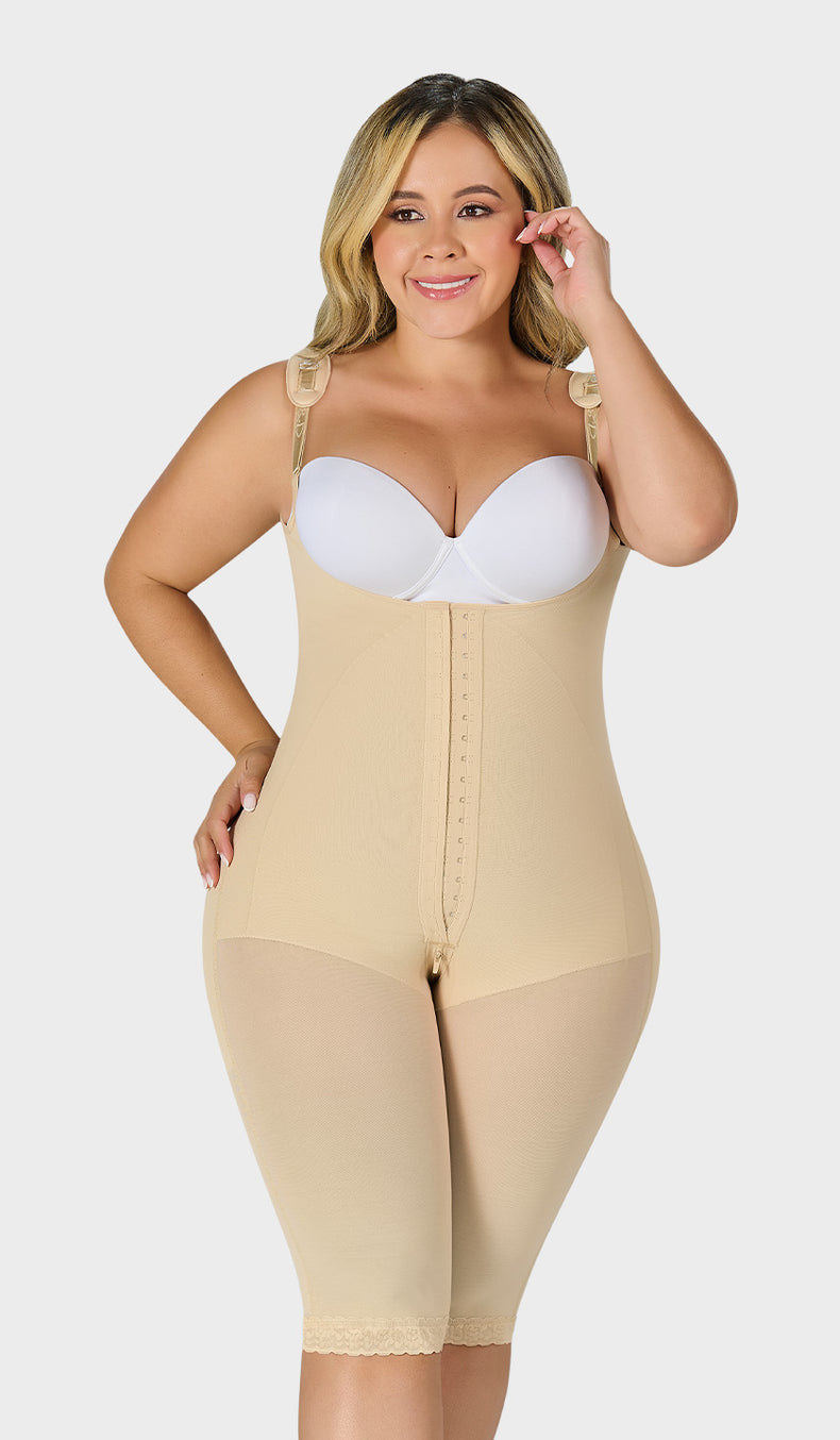 F-0078 - Faja larga con refuerzo abdominal