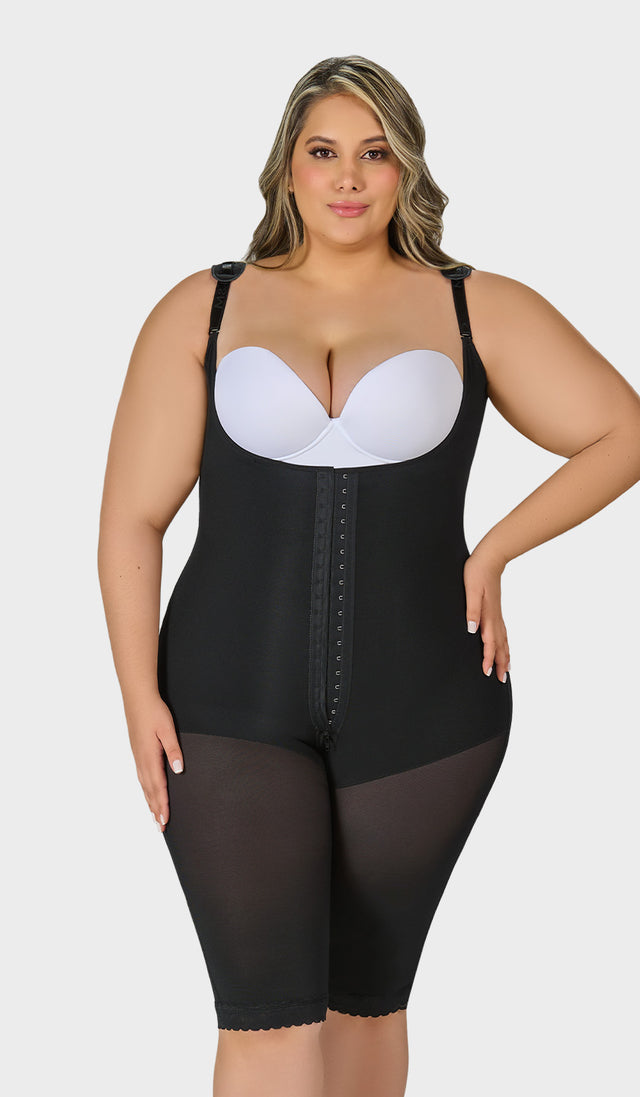 F-0078 - Faja larga con refuerzo abdominal