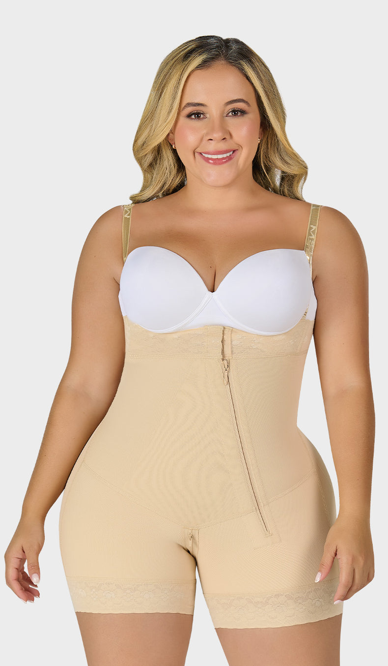F-0766 - Faja corta Colombiana con cierre diagonal