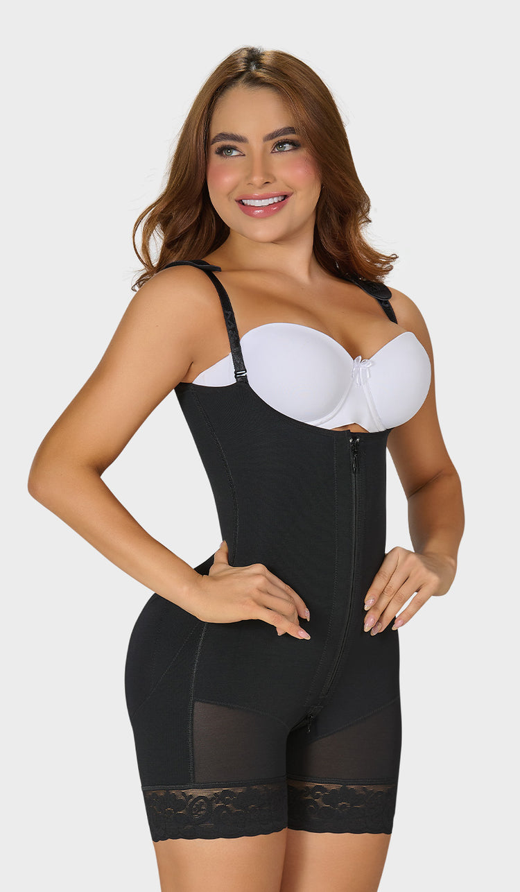 F-0768 - Faja Colombiana corta con cierre