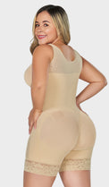 Faja colombiana corta con brasier y cierre frontal Ref. FC0029 (7230286856252)