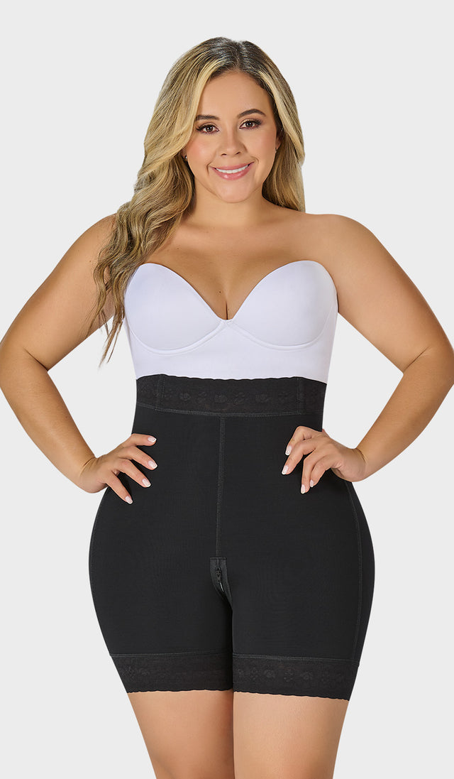 SXA-0327 - Short corto con talle extra alto